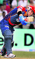 David Warner scored a whirlwind half-century