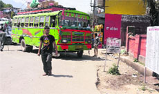 Mini bus and bus operators continue to overcharge at Reasi bus stand.