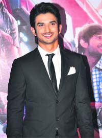 On a high: Sushant Singh Rajput