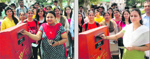 ADC Anandita Mitra joins the campaign; Prof Gagandeep Kaur, the brains behind the campaign, follows suit. 