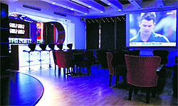 Sports Bar at Golden Tulip has brought the concept of food and sports to the city