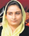  Harsimrat Kaur, Bathinda MP