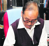 Subhash Kumar, new Chief Secretary, in Dehradun on Friday.