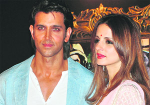 Hrithik and Suzanne Roshan