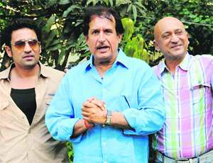 (L-R) Aryaman Sapru, Aryan Kiran Kumar and Teg Sapru.