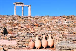 The excavation of the ruins of Pompeii started in 1748