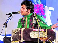 Jazim Sharma performs in Bathinda on Saturday night