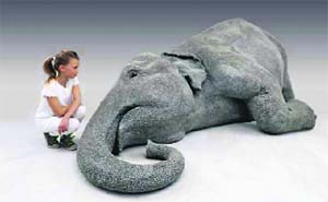 Bharti Kher's sculpture