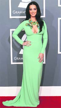 Fresh faced: Katy Perry