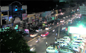 A power cut was imposed on a large part of the city from morning till night putting residents to great inconvenience in Amritsar on Monday.