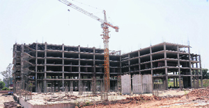 The Acropolis commercial complex. 