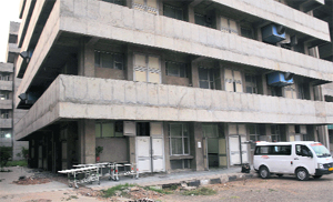 A view of the mortuary at the GMCH, Sector 32, Chandigarh, on Monday. 