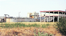 A view of the Leather Complex Treatment Plant in Jalandhar.