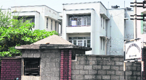 The building, which houses three Social Welfare Department offices. 