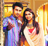 Ranbir Kapoor and Deepika Padukone