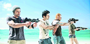 Kunal Khemu, Vir Das and Saif Ali Khan
