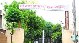 A view of the old age home in Bathinda that has become a shelter for many elderly persons who have been disowned by their near and dear ones. 