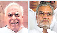 Kapil Sibal and CP Joshi