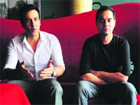 (L-R) Rhehan Malliek and Prem Raj