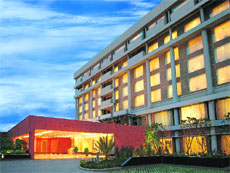 Outside view of Taj Chandigarh 