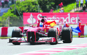 Fernando Alonso wins the Spanish Grand Prix for the second time on Sunday. It was his second win of the season. 