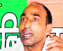 Uttarakhand Kranti Dal (Progressive) leader Uday Ram Semwal at the party office in Haridwar on Monday.