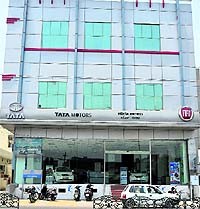 A file photo of a showroom of Mehta Motors in Bathinda