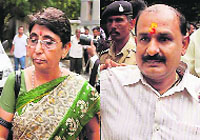 Mayaben Kodnani and Babu Bajrangi