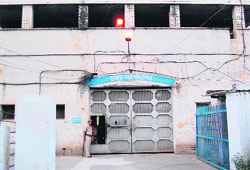 Kin of the prisoners recently staged a protest outside the Central Jail alleging that the prices of essential items were higher than the market rates. a Tribune photograph