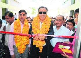 GS Bali, Minister for Technical Education, Transport and Civil Supplies, inaugurates residential quarters at Kangra Polytechnic on Wednesday