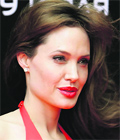 Hollywood star Angelina Jolie 