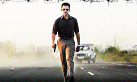 A still from the movie, Aurangzed 