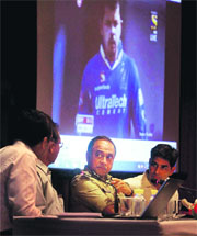 Delhi Police Commissioner Neeraj Kumar at a press conference in New Delhi on Thursday