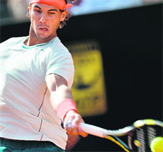 Rafael Nadal easily beat Czech Republic's Tomas Berdych in the semifinals on Saturday. 