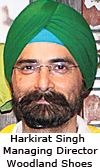 Harkirat Singh, Managing Director, Woodland Shoes
