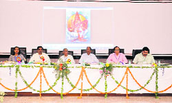 Neuro-surgeons at the international symposium of neurology in Sri Guru Ram Rai Institute of Health, Dehradun, on Sunday.