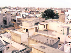 A residential area in Amritsar.