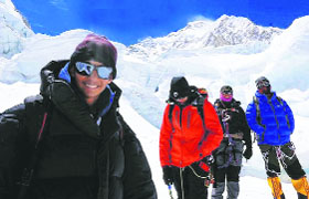 The Lawrence school team that scaled Mt Everest