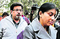 Rajesh and Nupur Talwar