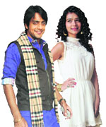 @@Gaurav S Bajaj and Sukirti Kandpal, lead pair of Kaisa Yeh Ishq Hai...Ajab Sa Risk Hai, are completely in love with @@the small screen. In Chandigarh, they share notes with us...