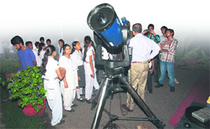 Most cities in India have amateur astronomers associations or amateur clubs because of the growing popularity of stargazing