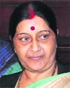 Sushma Swaraj, Leader of the opposition in the Lok Sabha