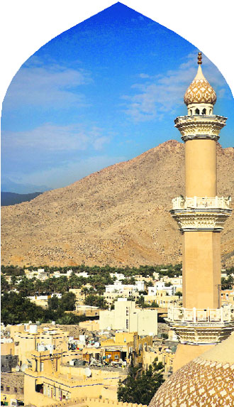 A view of Nizwa city