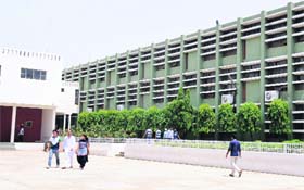 A view of DAV College, Sector 10, Chandigarh