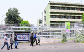 A view of DAV College, Sector 10, Chandigarh