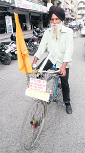 Paramjit Singh in Amritsar. 