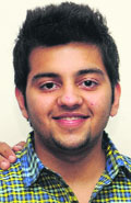 Lalit Thapar, who secured 100 marks in maths in Panchkula.