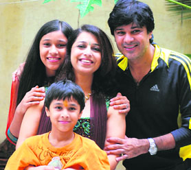 Aashita, Punita, Akshay and Madeep Singh