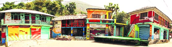 Gunehar: The village, where ShopArt/ArtShop project was undertaken, has only two internet connections, yet it received 1,69,000 hits on its Facebook link in the last four weeks, opening new possibilities for art in public life. Photos: Pooja Gupta