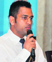 MS Dhoni on Thursday said he would have loved to talk about the IPL controversy, but added he would do it at the right time